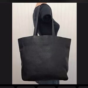 BAGGU leather shoulder bag